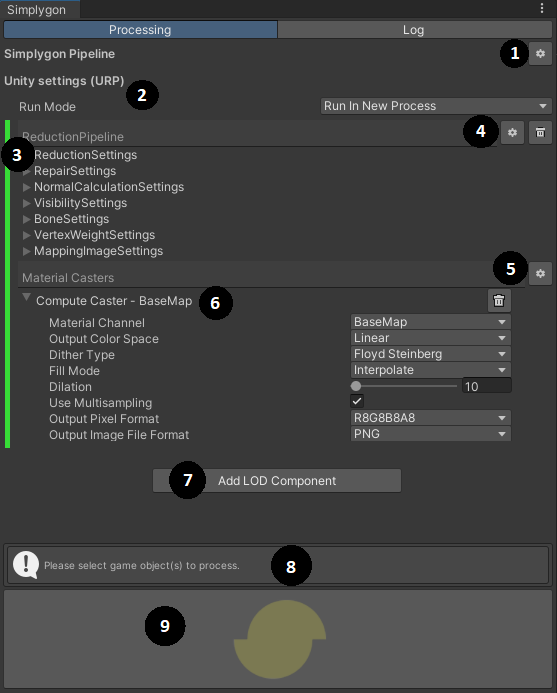 Pipeline screen.