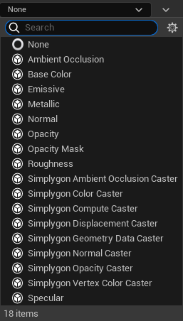 Figure 1: Caster options.