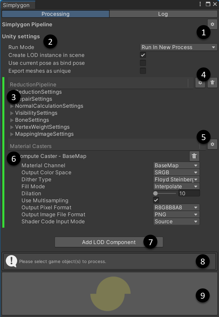 Pipeline screen.