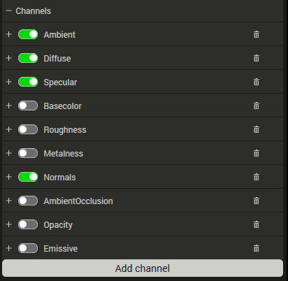 Simplygon panel